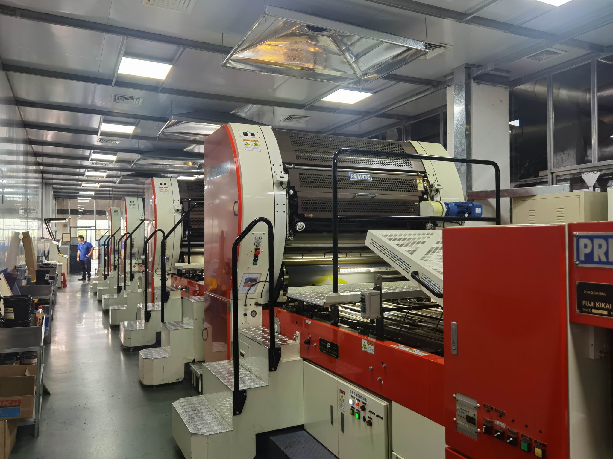 tinplate printing machine for custom tins